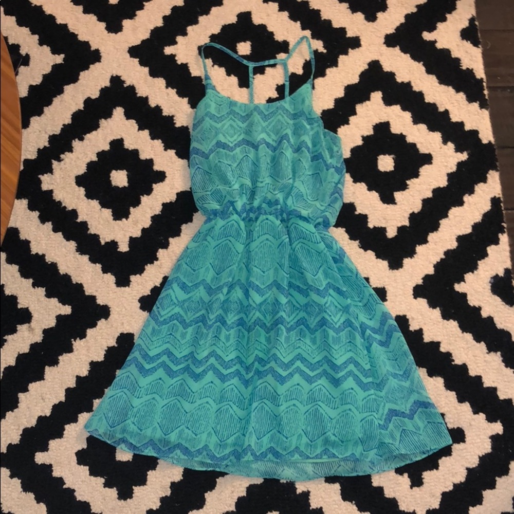 Turquoise Summer Dress